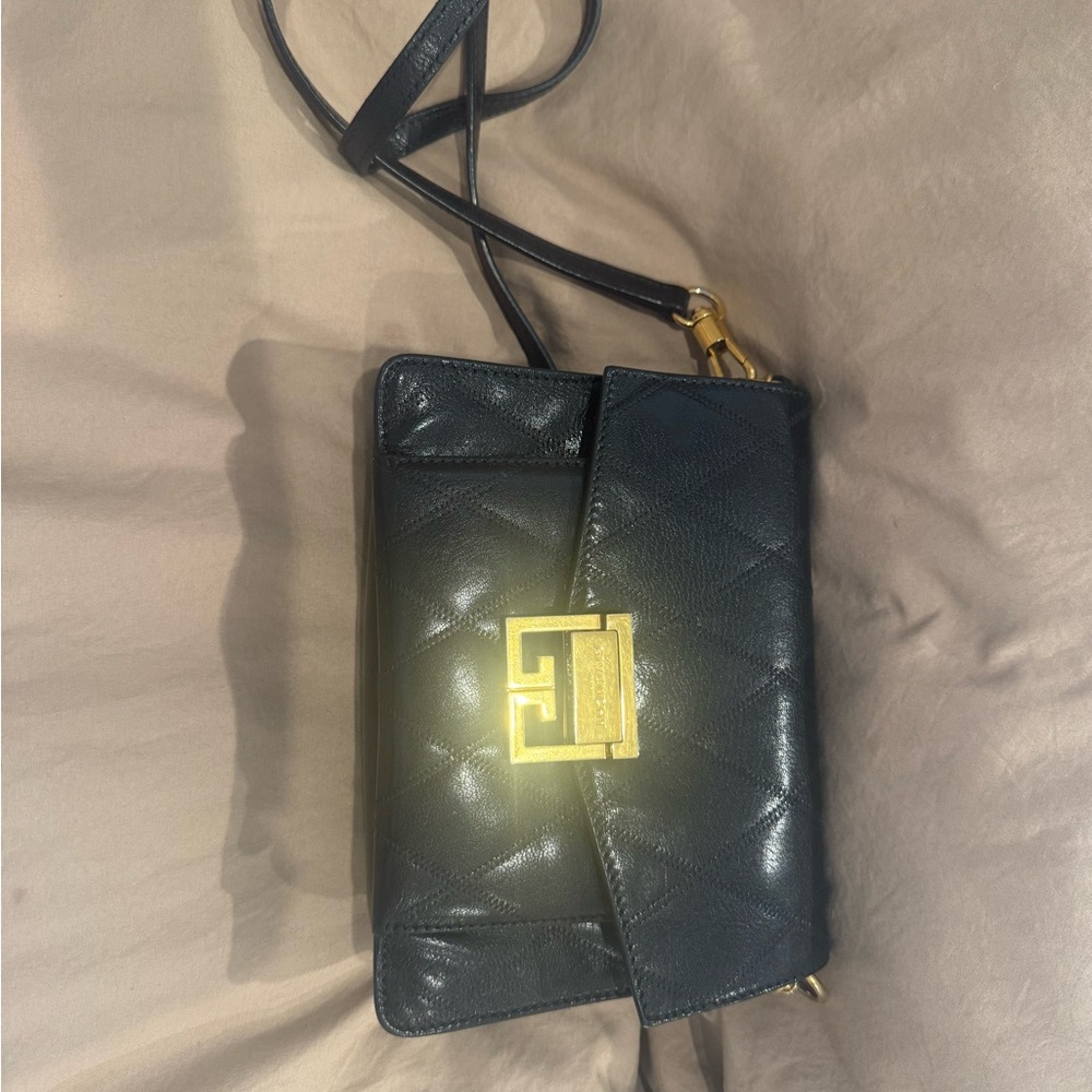 Givenchy Black Quilted Crossbody Bag